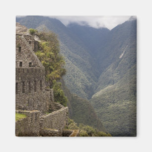 Imã América do Sul, Peru, Machu Picchu. Ruínas de pedr