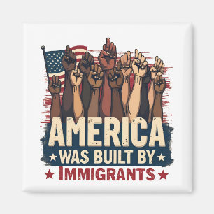 Imã América foi construída por imigrantes Trump Democr