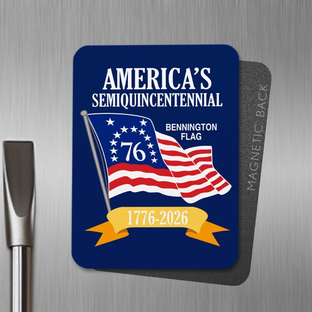 Ímã America Semiquincentenal 1776-2026 EUA 250 (USA 250 Magnet - Celebrate America)