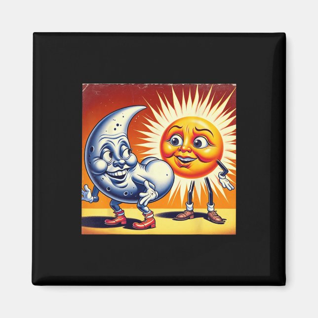 Imã América Solar Eclipse 2024 4.08.24 O Sol Tem Moo (Frente)