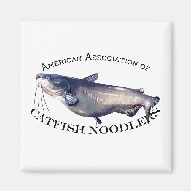 Imã American Association of Catfish Noodlers (Frente)