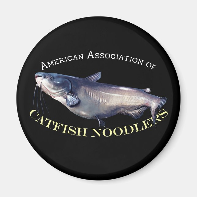 Imã American Association of Catfish Noodlers (Frente)