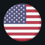 Imã American EUA Flag Magnet<br><div class="desc">American EUA Flag Magnet</div>