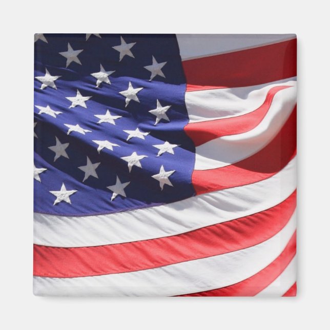 Imã American Flag Magnet (Frente)