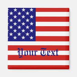 Imã American Flag Magnet Modelo 2