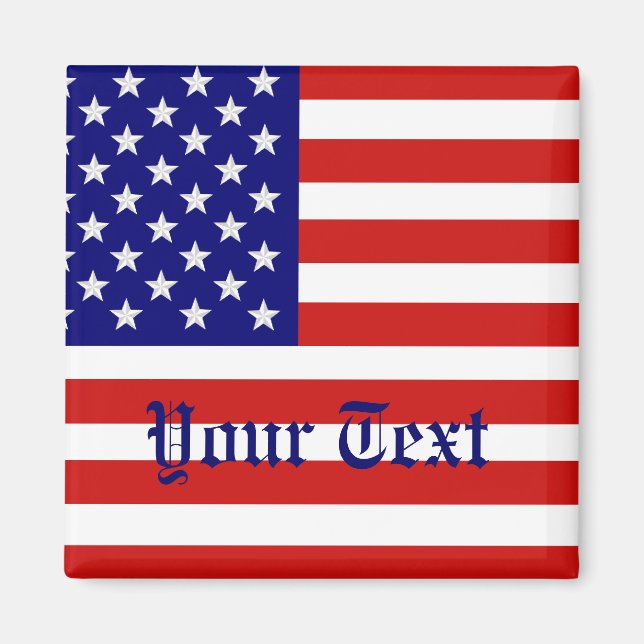 Imã American Flag Magnet Modelo 2 (Frente)