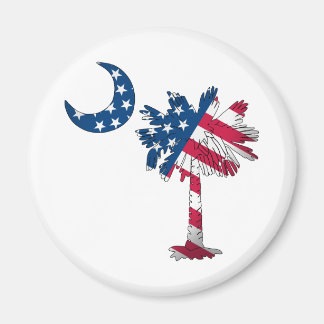 Imã American Flag Palmetto
