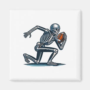 Imã American Football Skeleton Boys Men Fan H