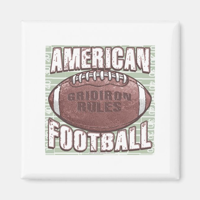 Imã American Futebol Magnet (Frente)