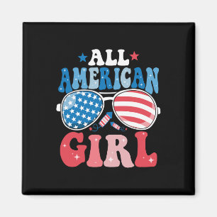 Imã American Girl Sungles 4 De Julho Matando Famílias