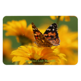 Ímã American Lady Butterfly