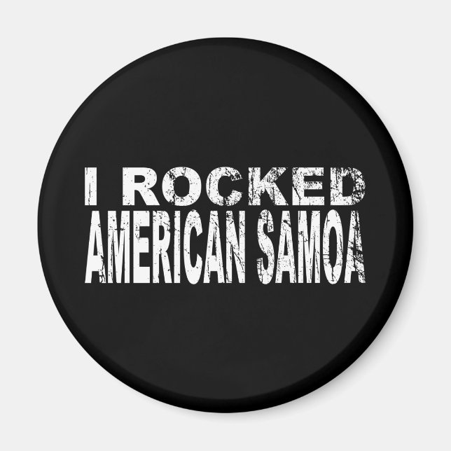 Imã American Samoa Magnet (Frente)
