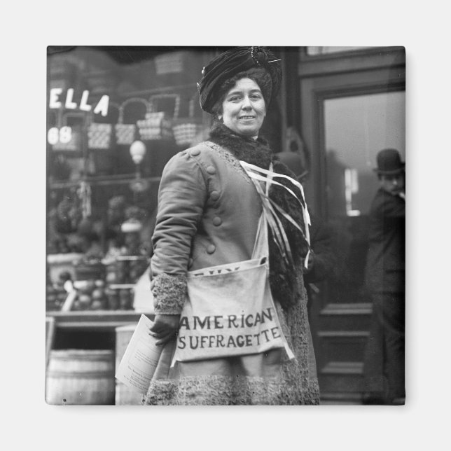 Imã American Suffragette, 1910 (Frente)