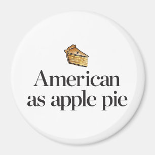 Imã Americano como a torta de Apple