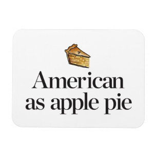 Ímã Americano como a torta de Apple