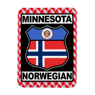 Ímã americano norueguês do Minnesotan
