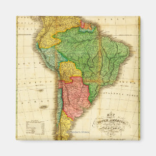 Imã AmericaPanoramic sul MapSouth América