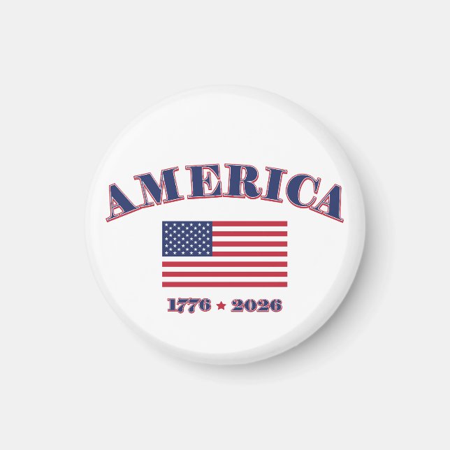 Imã America's 250th Birthday (Frente)