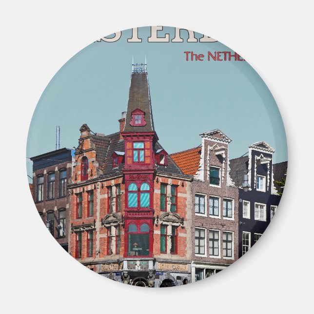 Imã Amesterdã - Leidsestraat - Keizersgracht (Frente)