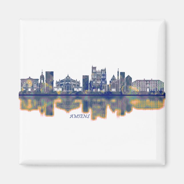 Imã Amiens Skyline (Frente)