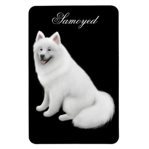 Ímã amigável do prêmio do cão do Samoyed