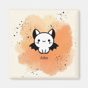 Imã Amigo Morcego Adorável - Arte Minimalista Kawaii p