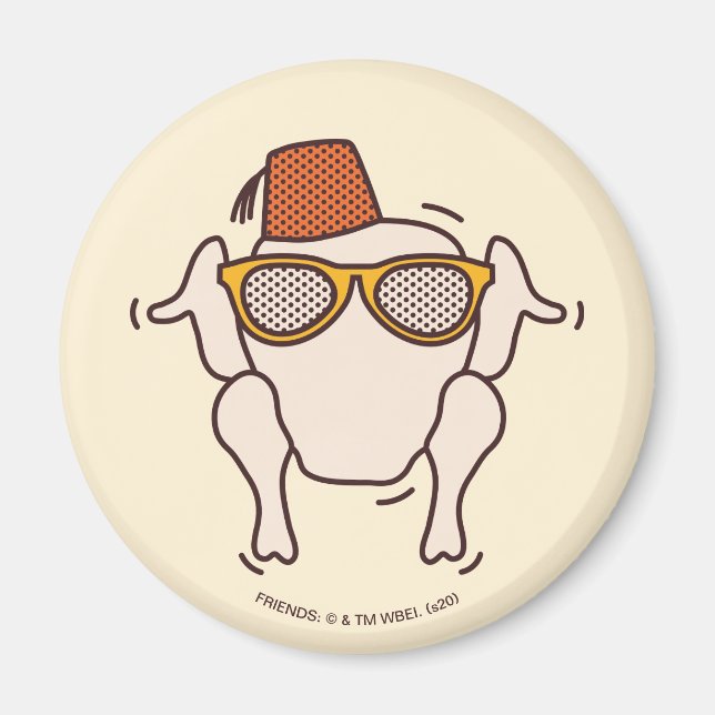 Imã AMIGOS™| Ação de amizade (Frente)