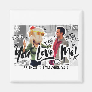 Imã AMIGOS™ Ação de Graças Chefe da Turquia Monica