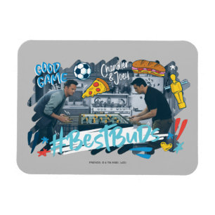 Ímã AMIGOS™   Chandler & Joey - Melhores Buds