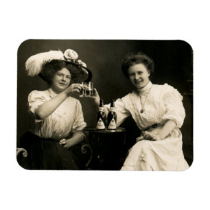 Ímã Amigos da Bebendo de Cerveja de 1905