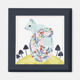 Imã Amigos de Clementine  Esquilo de arte popular