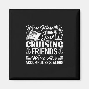 Imã Amigos de Crucero Somos Cúmplices e Álibis Crui