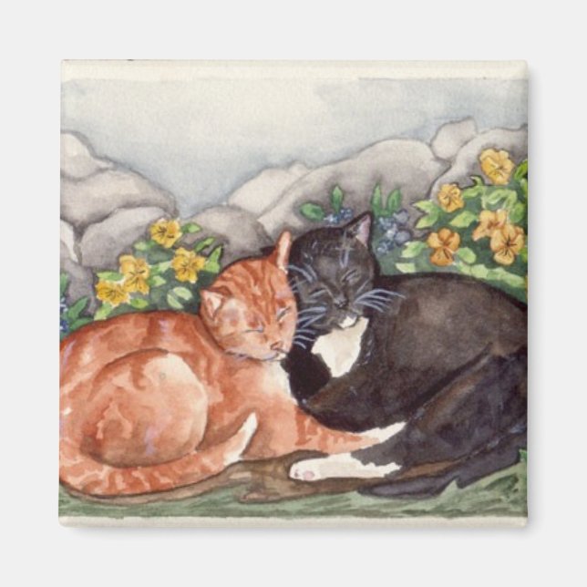 Imã Amigos do Jardim (Frente)