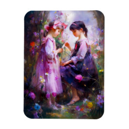 Ímã Amigos e Flores 2