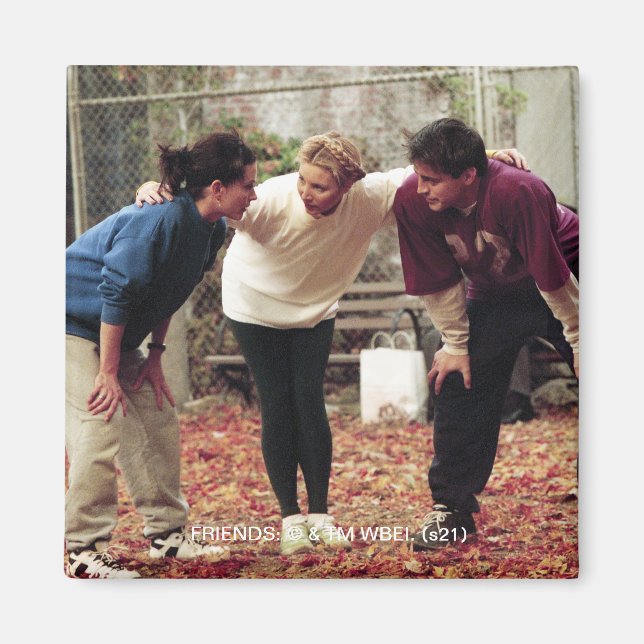 Imã AMIGOS™| Equipe do Geller Bowl Monica (Frente)