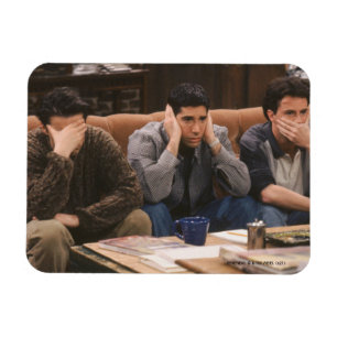 Ímã AMIGOS™  Joey, Ross e Chandler no sofá