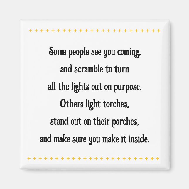 Imã Amigos Lutam O Caminho (Frente)