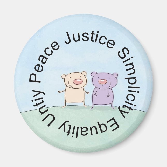 Imã Amigos Magnet (Frente)