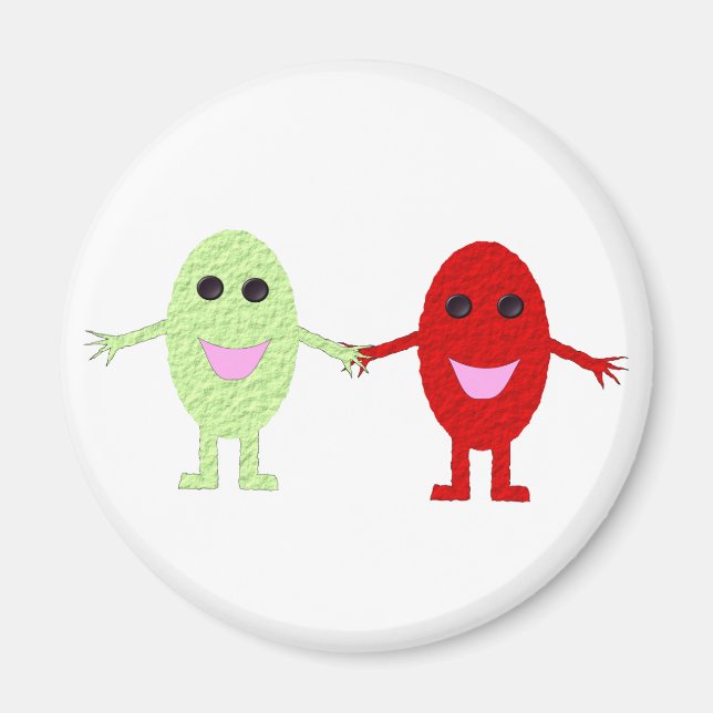 Imã Amigos Magnet (Frente)