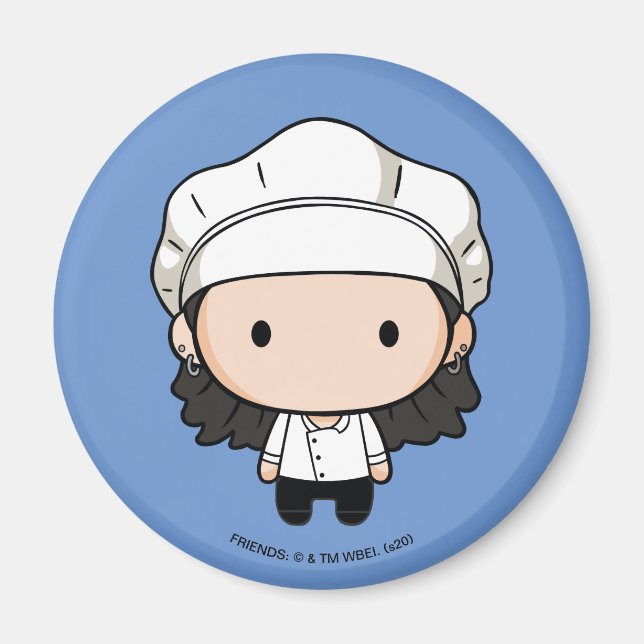 Imã AMIGOS™ | Monica Chibi (Frente)