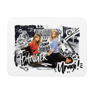 Ímã AMIGOS™ Perigo! Unagi!