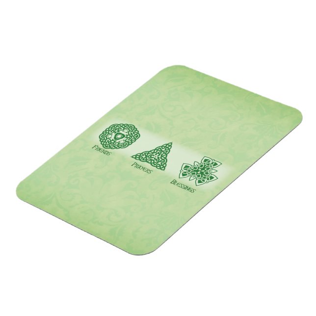 Ímã Amigos Religiosos Irlandeses Orações e Bênçãos (Left Side)