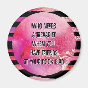 Imã Amigos Rosa No Clube Do Livro