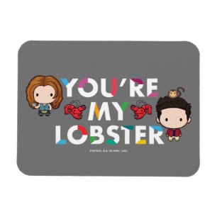 Ímã AMIGOS™   Ross & Rachel Lobster Chibi