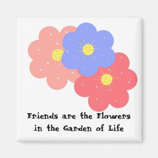 Imã Amigos são as Flores