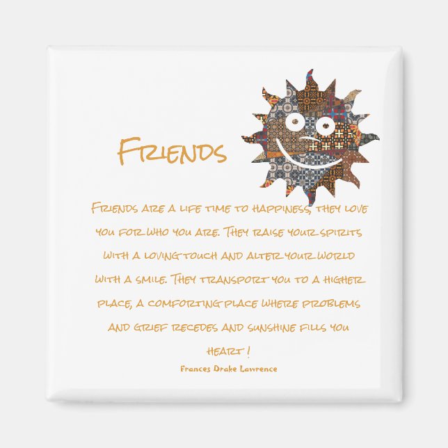 Imã Amigos são Magnetos (Frente)