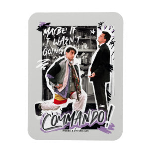 Ímã AMIGOS™ Talvez se eu não estivesse indo para o c