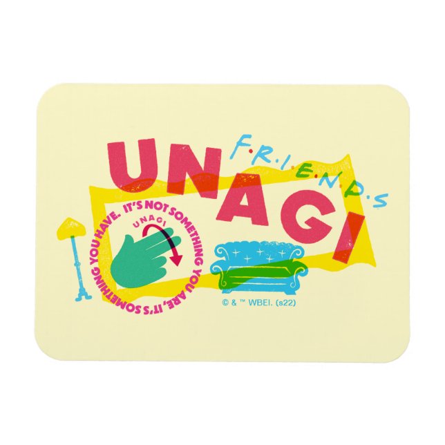 Ímã AMIGOS™ Unagi (Horizontal)