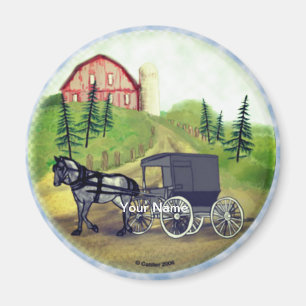 Imã Amish Buggy Devolução