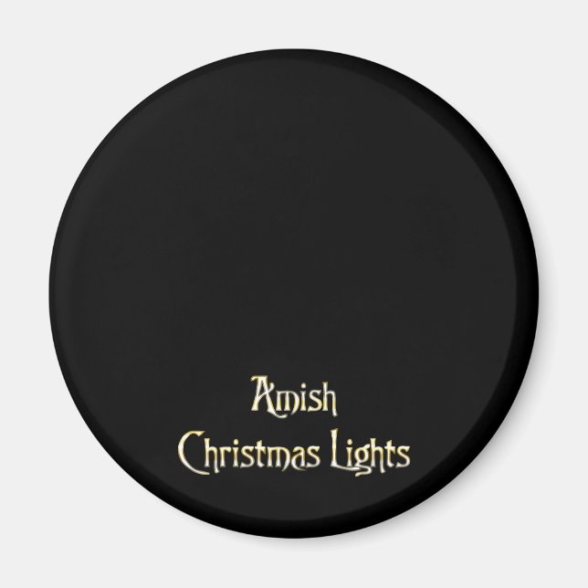Imã Amish Christmas Lights (Frente)